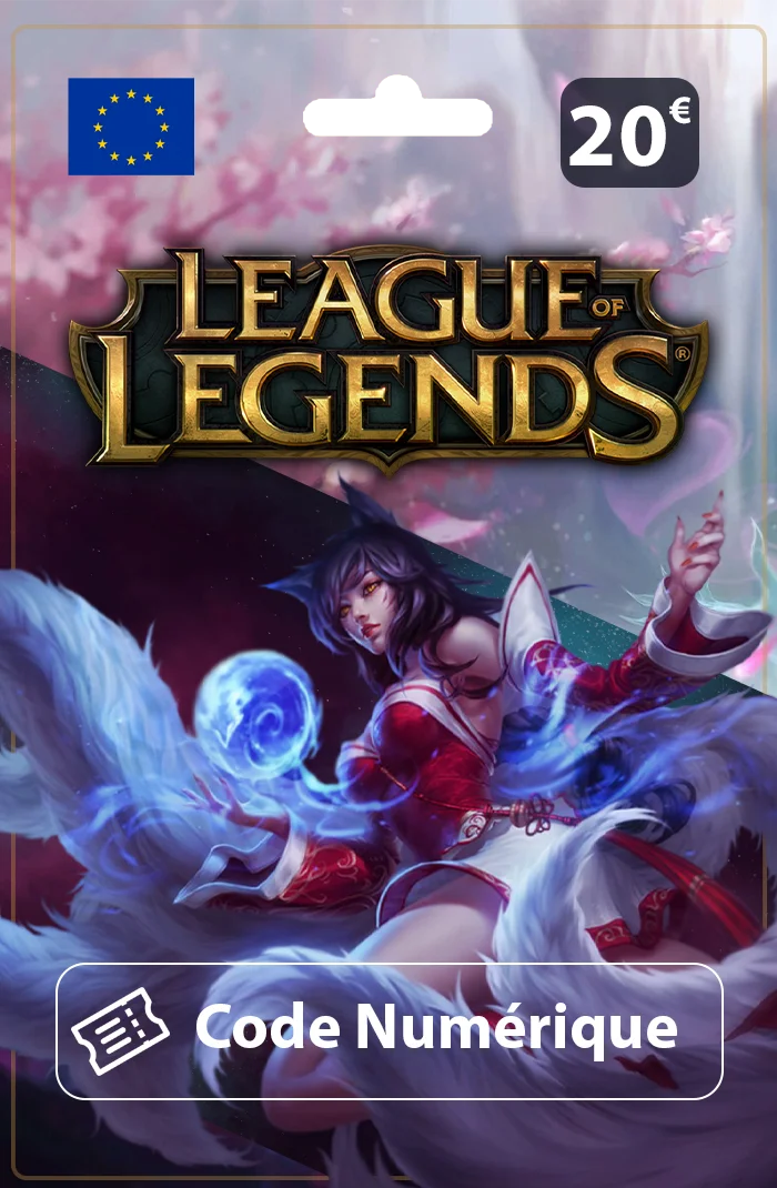 Carte Cadeau League of Legends 20€ – EU
