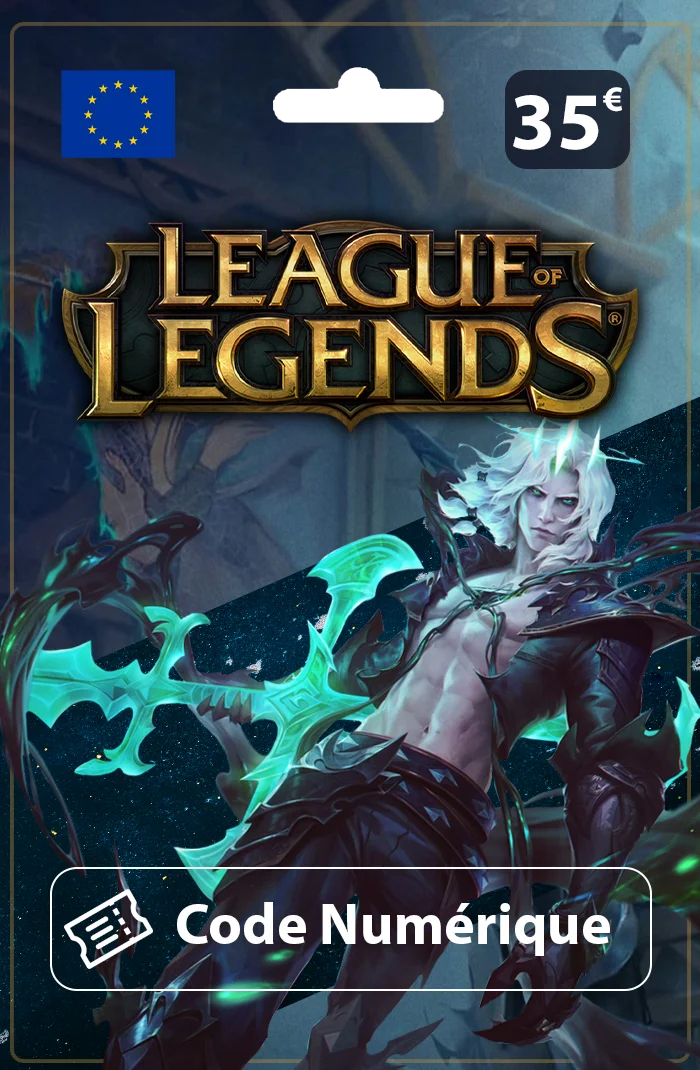 Carte Cadeau League of Legends 35€ — Riot Points EU