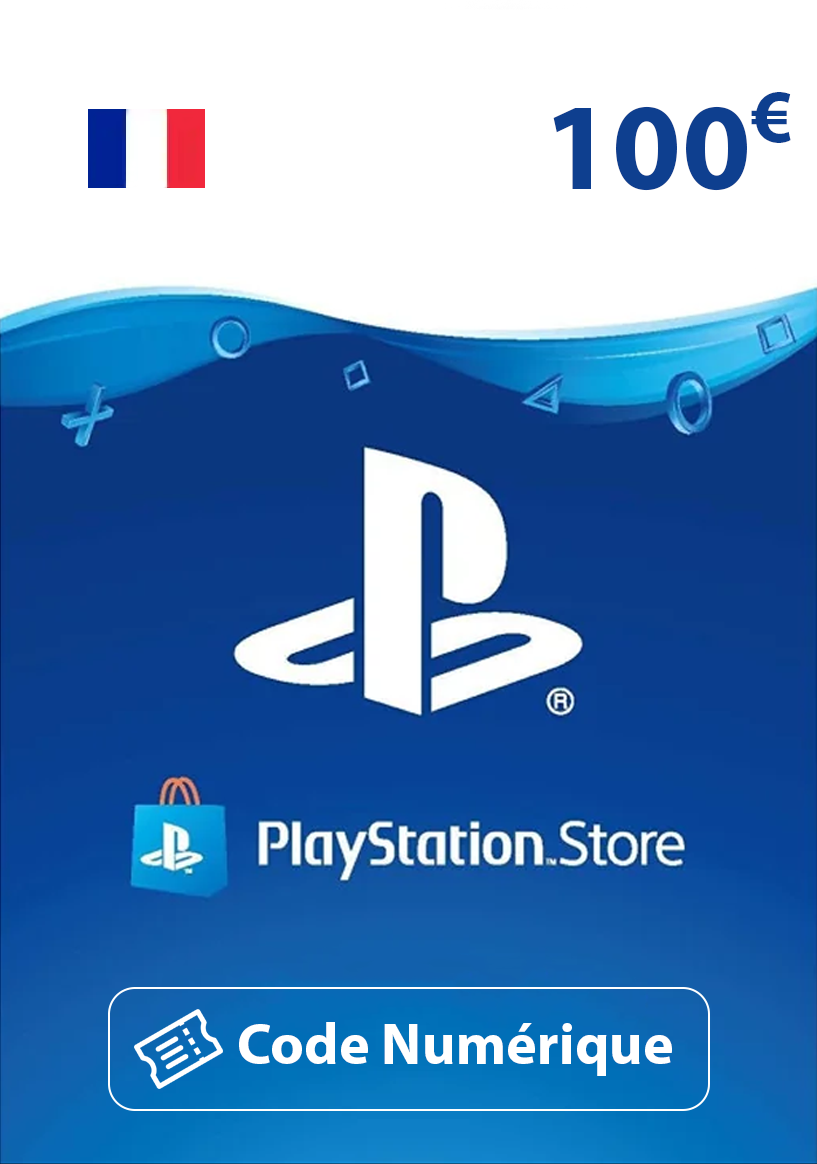Carte Cadeau PlayStation Network (PSN) 100€ France