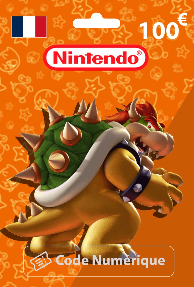 Carte Nintendo eShop 100€ France