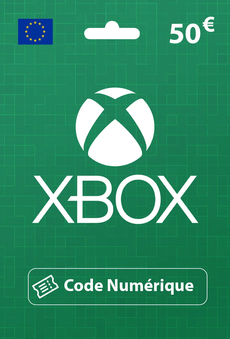 Carte Cadeau Xbox 50€ – Europe