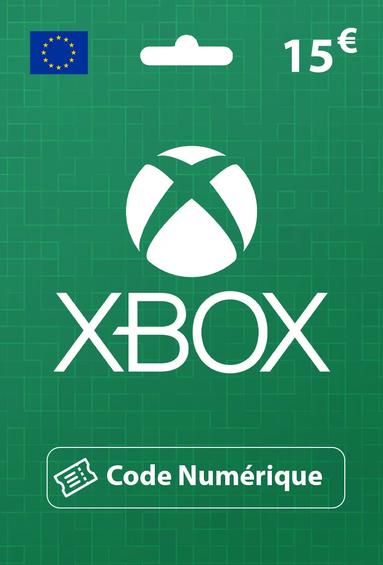 Carte Cadeau Xbox 15€ – Europe