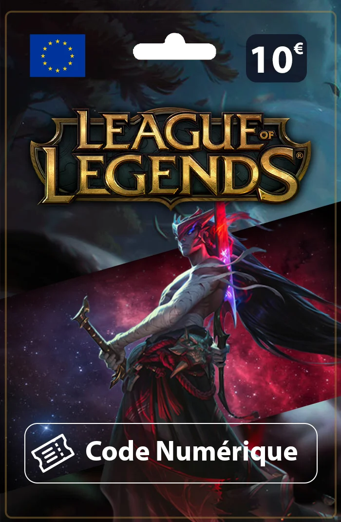 Carte Cadeau League of Legends 10€ – EU
