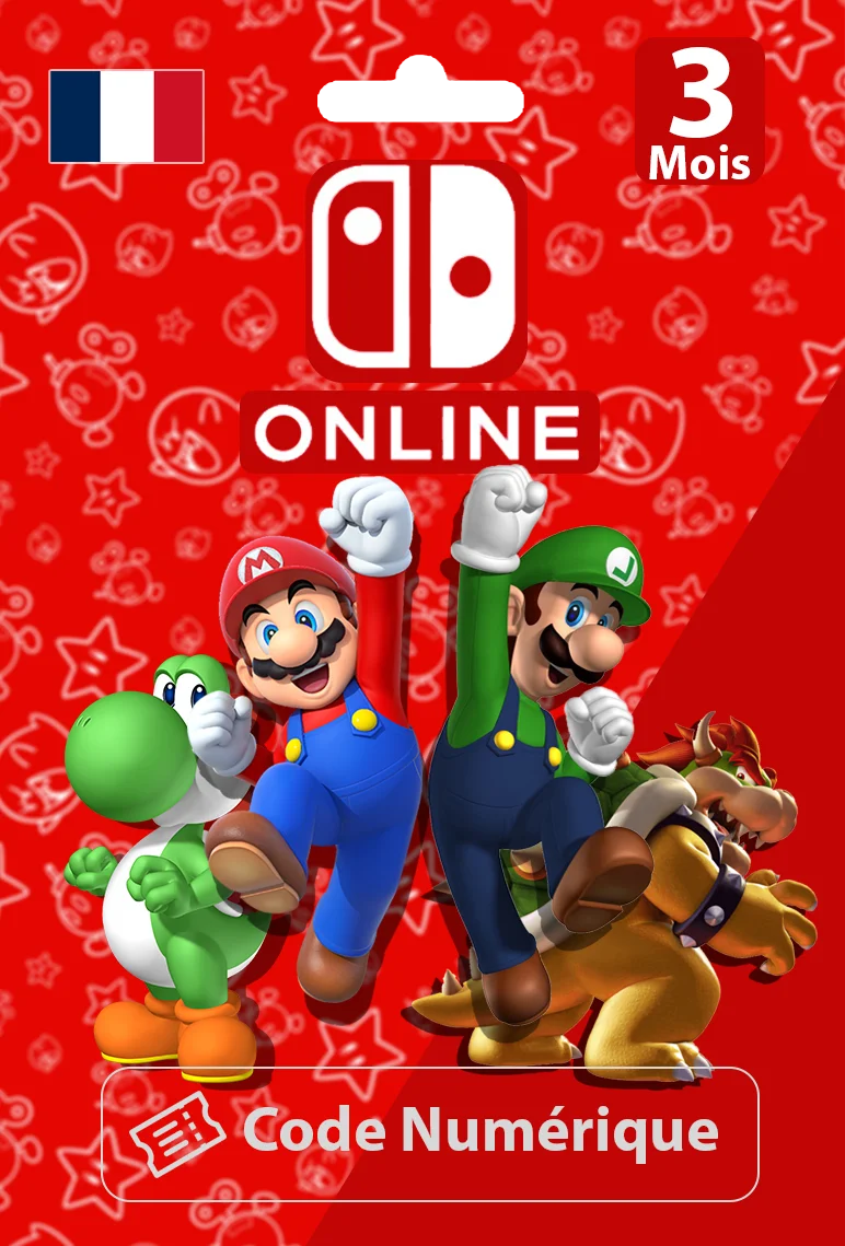 Nintendo Switch Online — Abonnement Individuel 3 Mois France