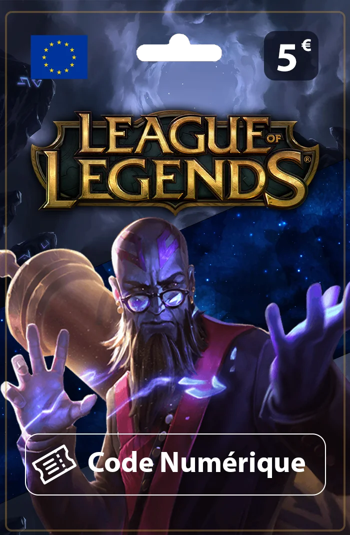 Carte Cadeau League of Legends 5€ – EU