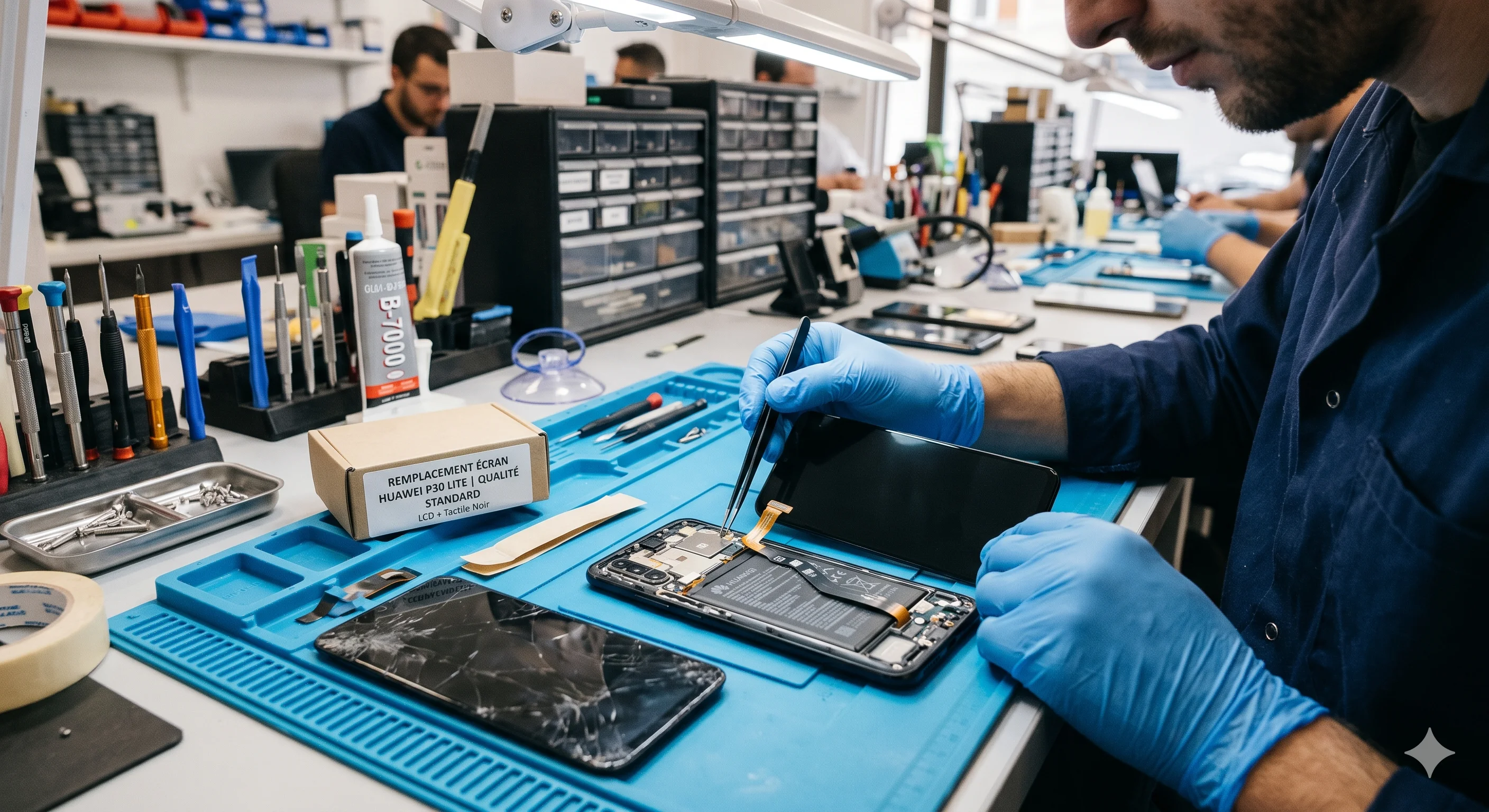 Remplacement Écran Huawei P30 Lite — Qualité Standard