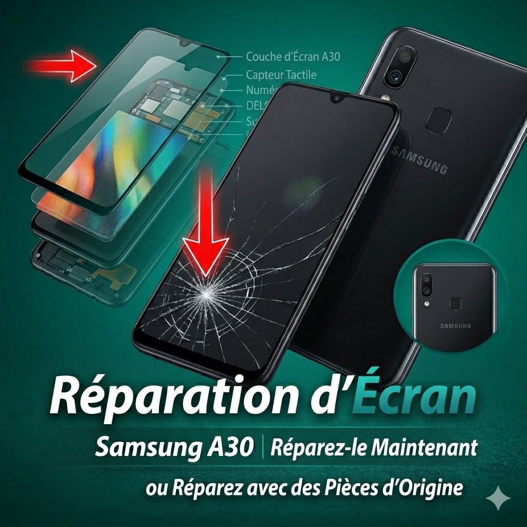 Réparation Afficheur pour A30 Samsung