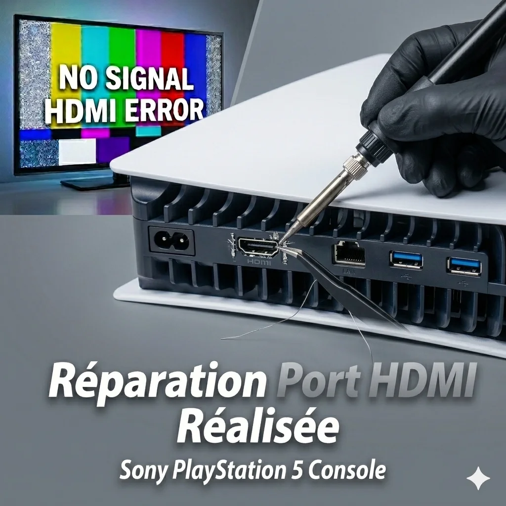 Réparation Port HDMI PlayStation 5