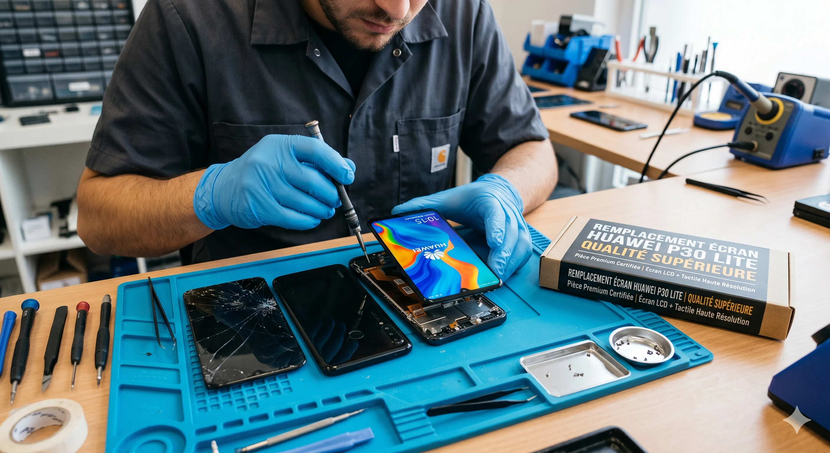 Remplacement Écran Huawei P30 Lite — Qualité Supérieure