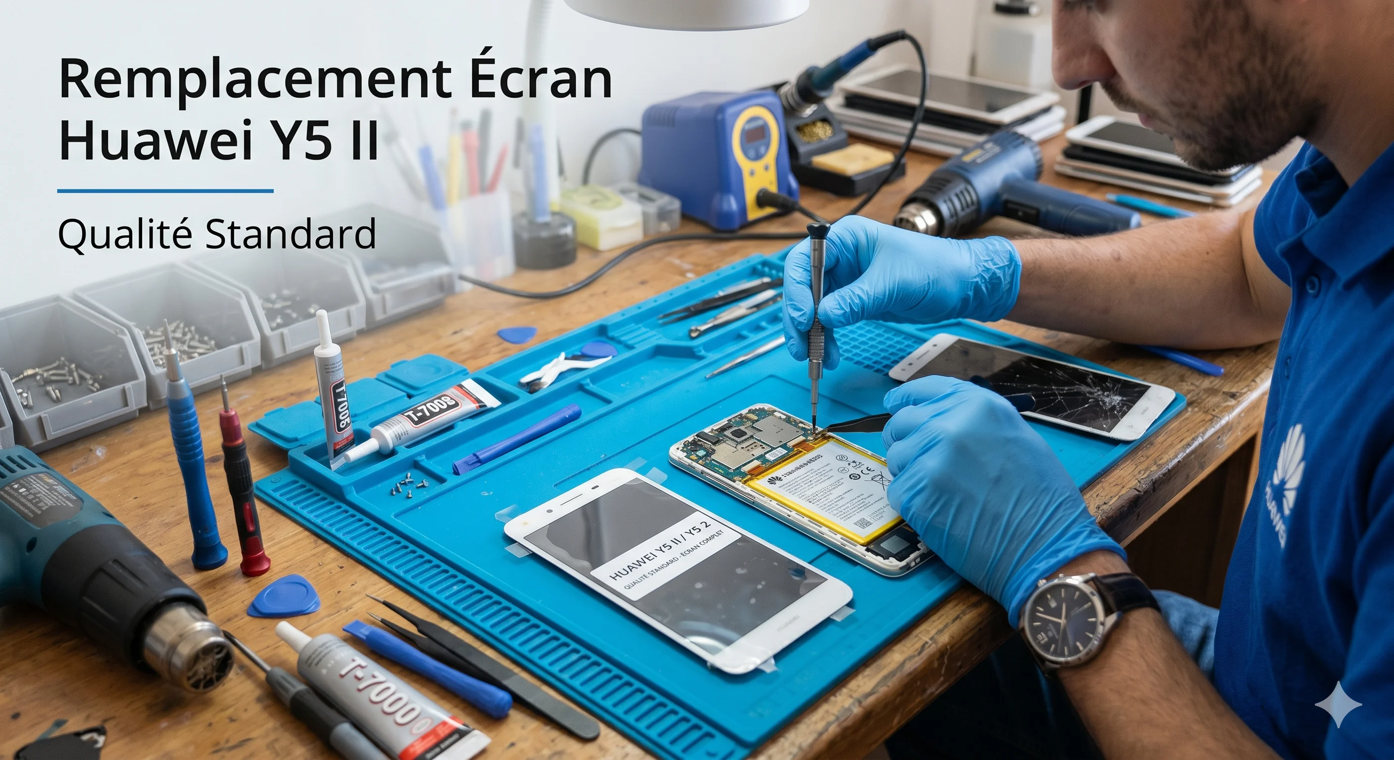Remplacement Écran Huawei Y5 II — Qualité Standard
