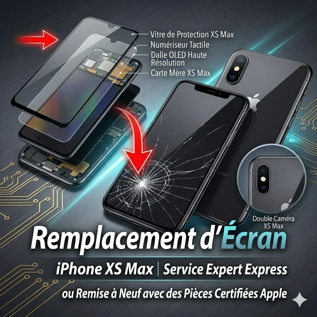 Remplacement Écran iPhone XS Max — Originale Apple