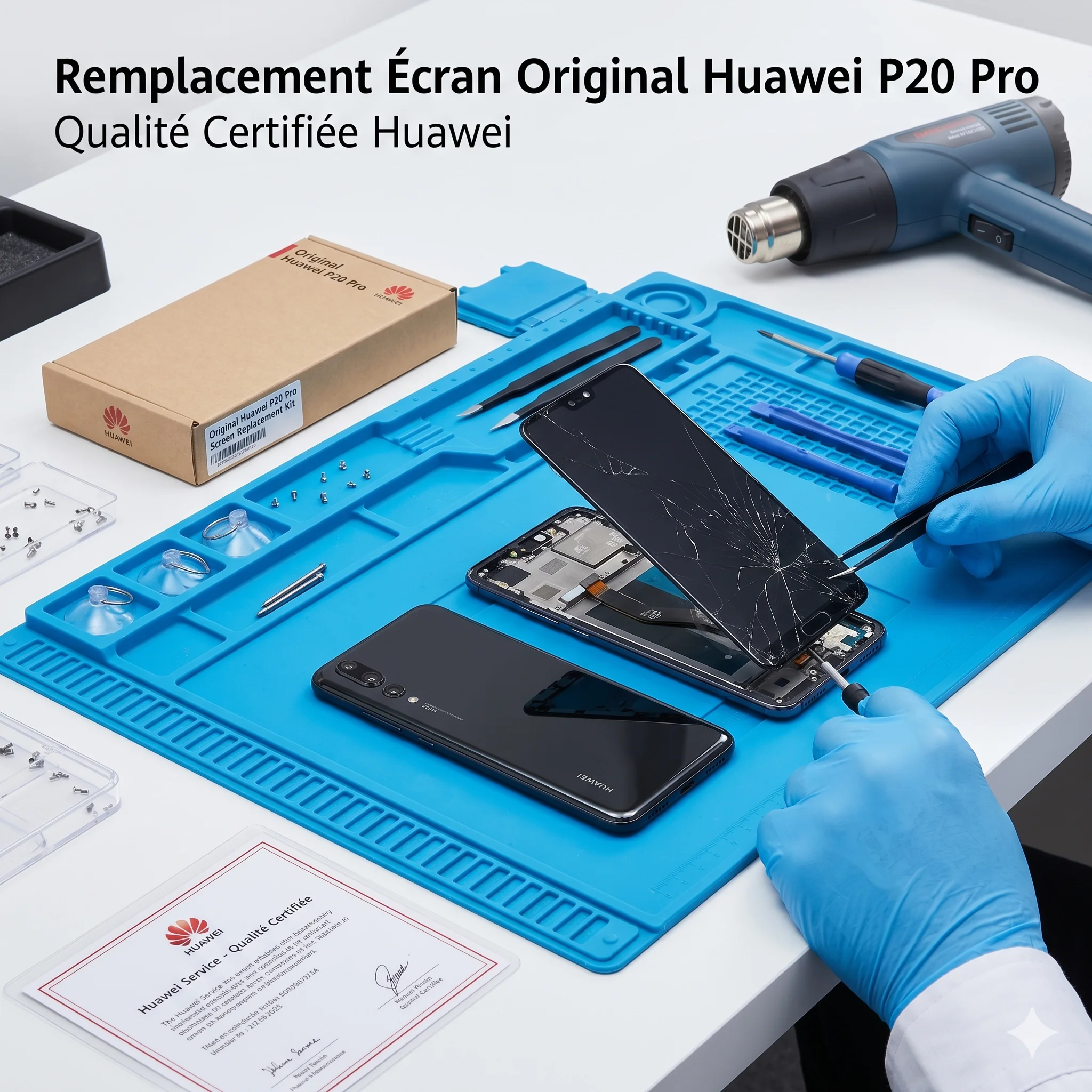 Remplacement Écran Huawei P20 Pro — Originale Huawei