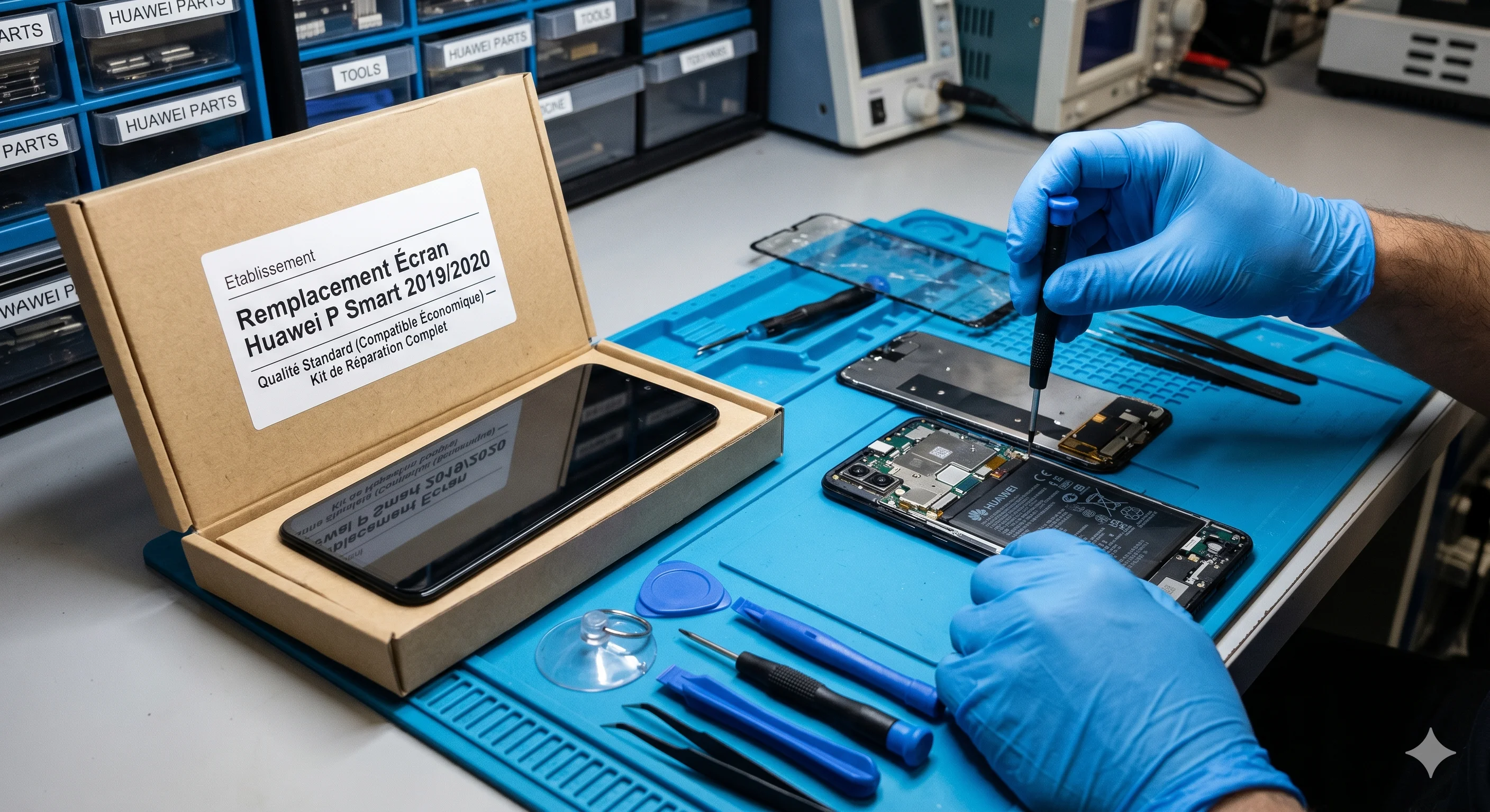 Remplacement Écran Huawei P Smart 2019/2020 — Compatible Économique